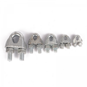 고품질의 산업용 스틸 리깅 패스너 엘리베이터 와이어 로프 클립