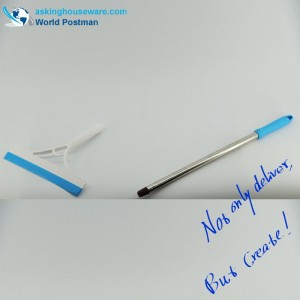 Akbrand 66cm 스테인리스 파이프가있는 긴 핸들 윈도우 스퀴지