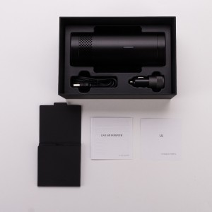 자동차 공기 청정기 USB 연기 / 먼지 / 애완 동물 냄새 / 악취 / 박테리아 / 포름 알데히드 - 자동차 공기 청정기 제거를위한 공기 품질 감지 기능