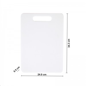 BPA 무료 식기 세척기 안전 내구성 흰색 비 슬립 플라스틱 부엌 도마