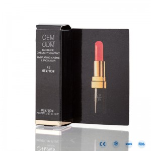 고급 레이블 방수 무광택 오래가는 립스틱 레이블