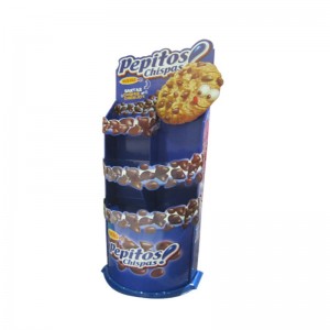 사용자 정의 POP 휴대용 층 소매 골 판지 카운터 탑 디스플레이