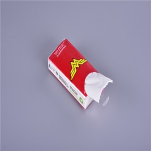 인쇄 된 비닐 봉지 소프트 팩 페이셜 티슈