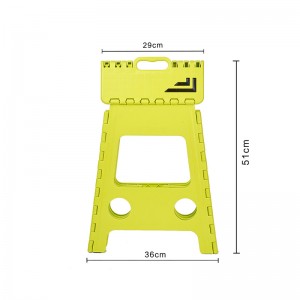 목욕탕, 주방 및 피크닉을위한 경량 플라스틱 폴딩 스텝 의자