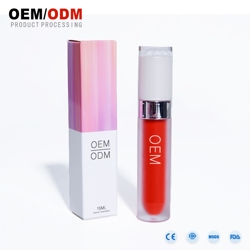 OEM 최고의 도매 매트 립글로스, 오래 지속 개인 레이블 방수 립글로스