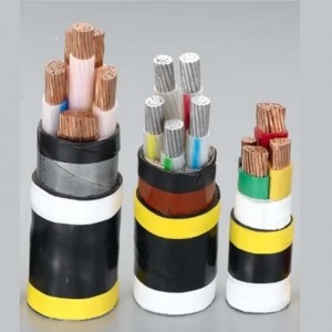 5 코어 0.6 / 1kv LV 전원 케이블 5x16mm2 5x25mm2 5x95mm2 5x120mm2