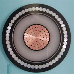 1-35KV Xlpe 전원 케이블 금속 실드 SWA / STA MV 중간 전압 케이블