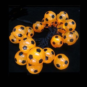 축구 LED 공 문자열 장식 크리스마스 / 휴일에 대 한 조명