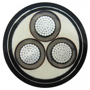 1-30KV 6mm 3 코어 스와 장갑 케이블 IEC60502, SANS 1339, BS 6622, AS / NZS1429.1, NFC 33226, CSA C 68.5