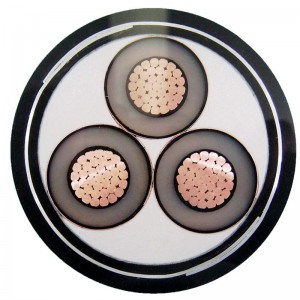 STA / SWA 기갑을 가진 중간 전압 다중 중핵 기갑 된 케이블