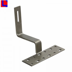 조정 가능한 스테인리스 태양 지붕 걸이를 주문을 받아서 만드십시오