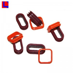 저렴 한 가격 사용자 정의 만든 빨간 실리콘 / NBR / EPDM / CR / SBR 인감 가스 켓