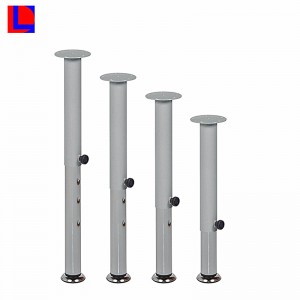 OEM 서비스 중국 싼 가격 알루미늄 테이블 라운드 / 사각 신축성 다리