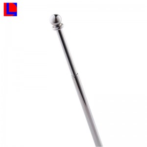 고품질 표준 및 주문 알루미늄 깃발 극