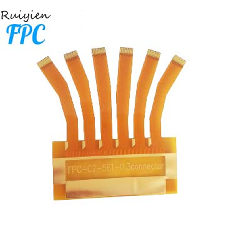 디지털 인쇄 알루미늄 PCB / PCBA 어셈블리 SMT 처리 Polyimide 구리 유연한 pcb 중국 polimide 소재 fpc 유연한 인쇄 회로