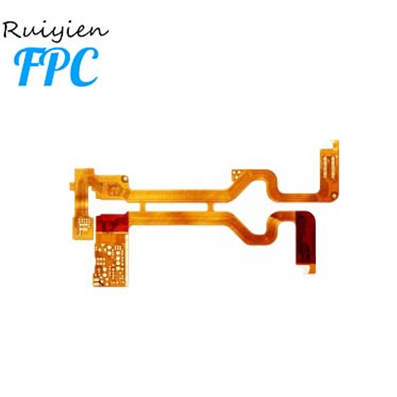 저렴 한 가격 차폐 된 플렉스 케이블 무료 샘플 터치 스크린 Fpc 제조 업체 4 레이어 FPC PCB 1.0 MM 피치 FPC / FFC 플렉스 보드