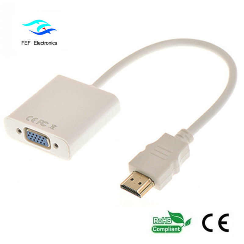 hdmi 남성 vga 여성 변환 코드 : FEF-HIC-001