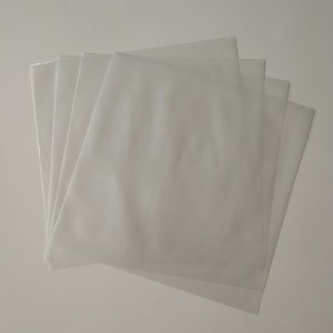 33RPM 프리미엄 보호 플랫 폴리 비닐 레코드 외 슬리브 커버