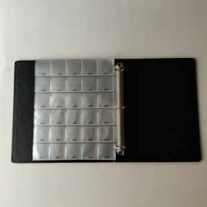 기념 동전 동전 수집가 저장 앨범 포트폴리오 D-Ring