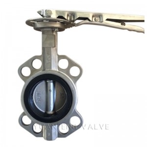 웨이퍼 타입 버터 플라이 밸브