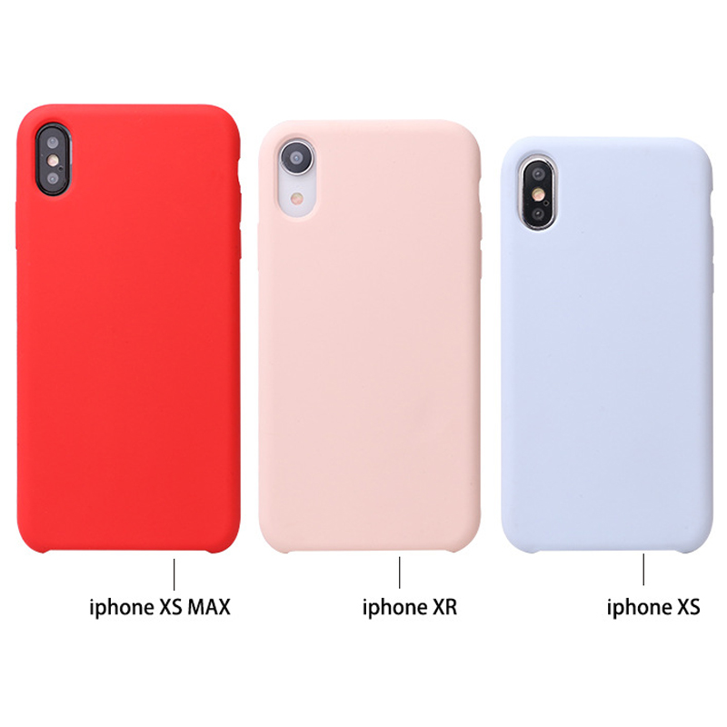 iphone 플러스 휴대 전화 케이스 소프트 액체 실리콘 TPU 다시 커버 휴대 전화 케이스