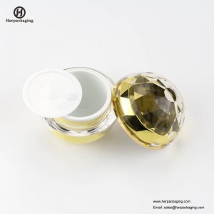 HXL216A 라운드 빈 화장품 항아리 이중 벽 컨테이너 스킨 케어 항아리