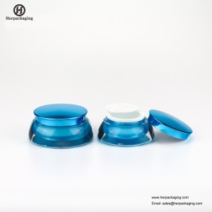 HXL222 럭셔리 아크릴 화장품 병 항아리