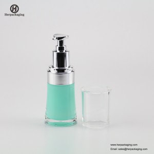 HXL317 빈 아크릴 airless 크림과 로션 병 화장품 포장 스킨 케어 컨테이너