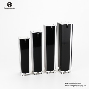 HXL414 빈 아크릴 airless 크림과 로션 병 화장품 포장 스킨 케어 컨테이너