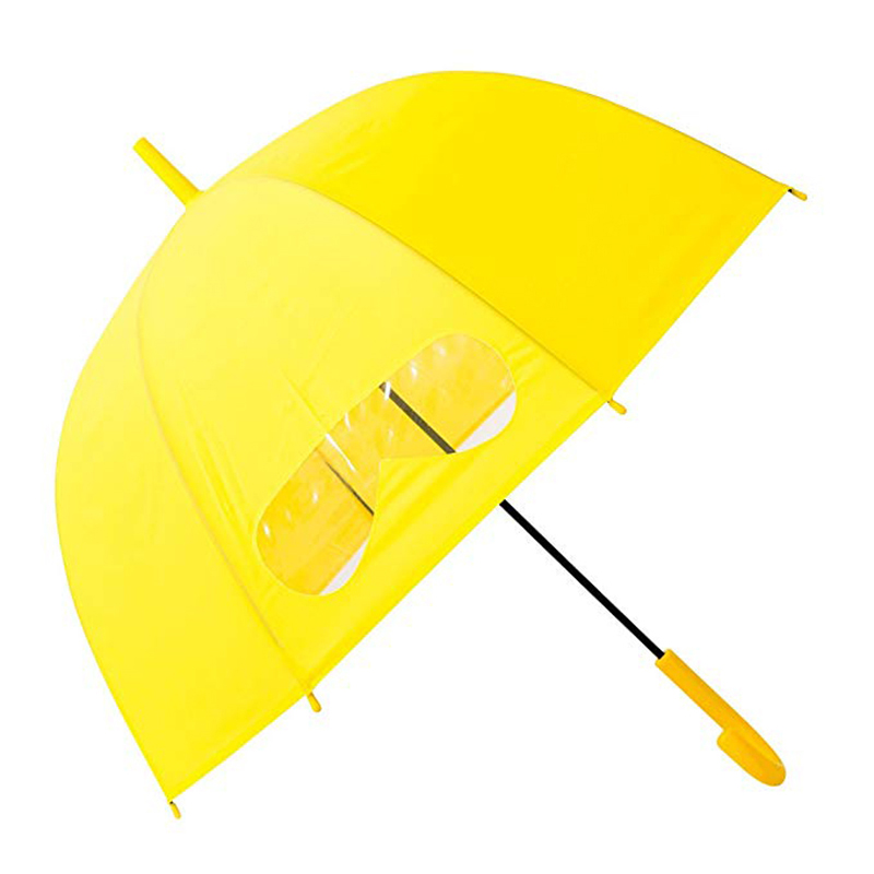 19inch 돔 모양 사용자 지정 디자인 어린이 우산 직선 창