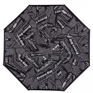 2019 자립형 자동차 비가 우거진 꽃 거꾸로 우산