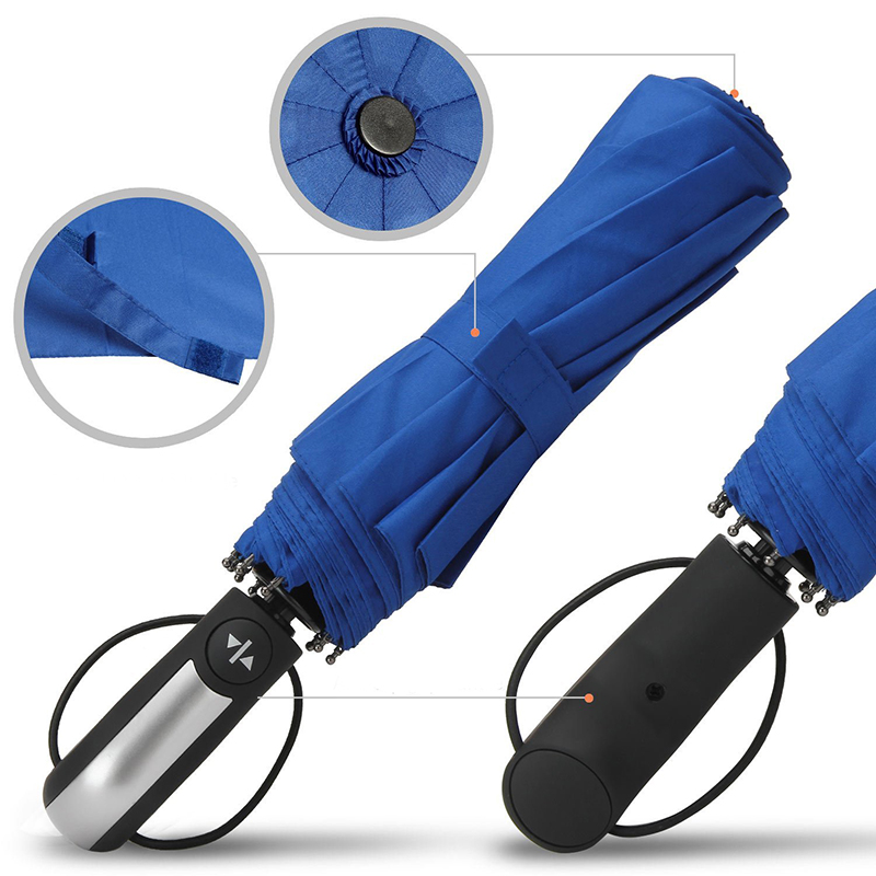 10 리브 3 배 자동 열리고 자동으로 사용자 정의 인쇄와 함께 우산 우산을 닫습니다.
