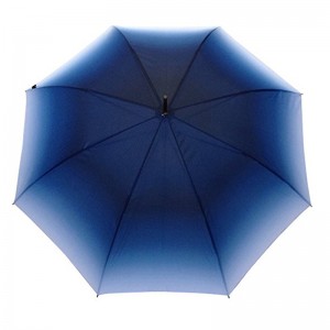 23inch 자동 개방형 그라디언트 패브릭 컬러 마케팅 직선 우산