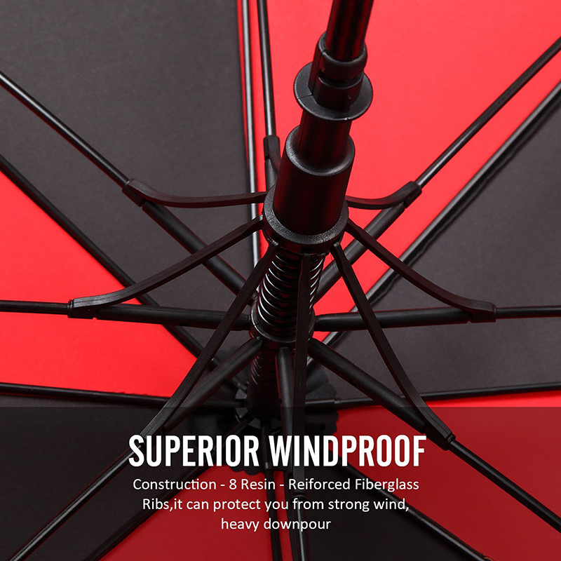 사용자 정의 인쇄 마케팅 프로모션 항목 자동 오픈 골프 우산