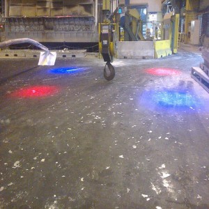 빨간색 / 파란색 크레인 표시 등에 대 한 84-120W LED 크레인 경고 빛