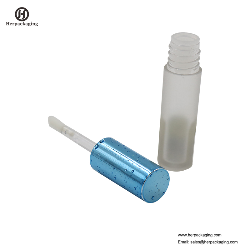 HCL307 명확한 플라스틱 빈 입술 광택 튜브 컬러 화장품에 대 한 몰려 입 입술 광택 applicators