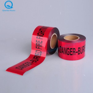 호주 알루미늄 포일 매장 된 STORMWATER 지하 경고 테이프; SEWER 지하 경고 테이프; 소방 지하 경고 테이프