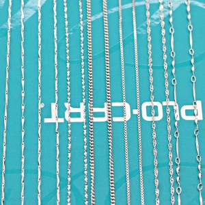 S925 실버 짠 체인 도매