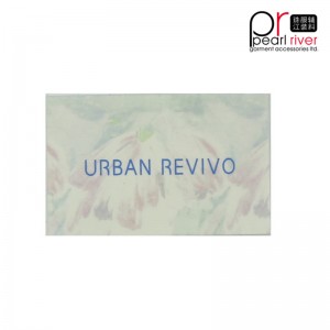 패션 hangtag 스티커 다채로운 큰 번호 hangtag 스티커