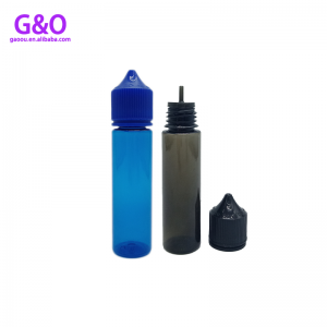 v3 ejuice 애완 동물 병 ejuice 플라스틱 병 30ml 60ml 새로운 eliquid 통통한 고릴라 유니콘 dropper 병 검정색 eliquid 병