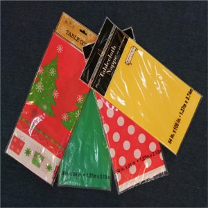 봄 꽃 Tablecover 밖 피크닉 매트 단일 사용 식탁보 다채로운 담요