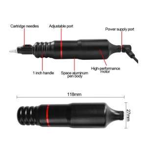 메이크업 문신 기계 펜 영구 메이크업 립 눈썹 아이 라이너 Microblading 강력한 전원 공급 장치에 문신 바늘