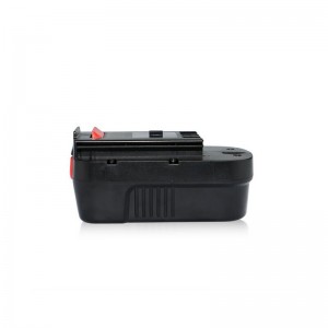 까만 \u0026 Decker A18, A18E, A1718, A18NH, HPB18, HPB18-OPE를위한 18V 2000mAh Ni-Mh 무선 드릴 건전지 보충