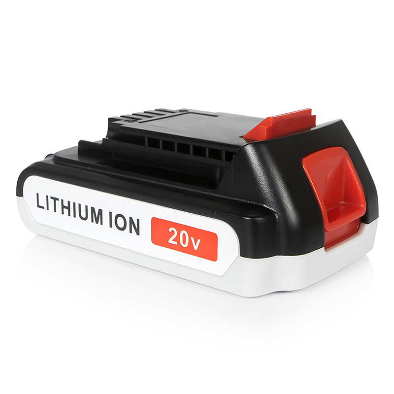 블랙 u0026 데커 LB20, LBX20, LBX4020, LB2X4020 용 리튬 이온 1500mAh 20V 교체 무선 공구 배터리