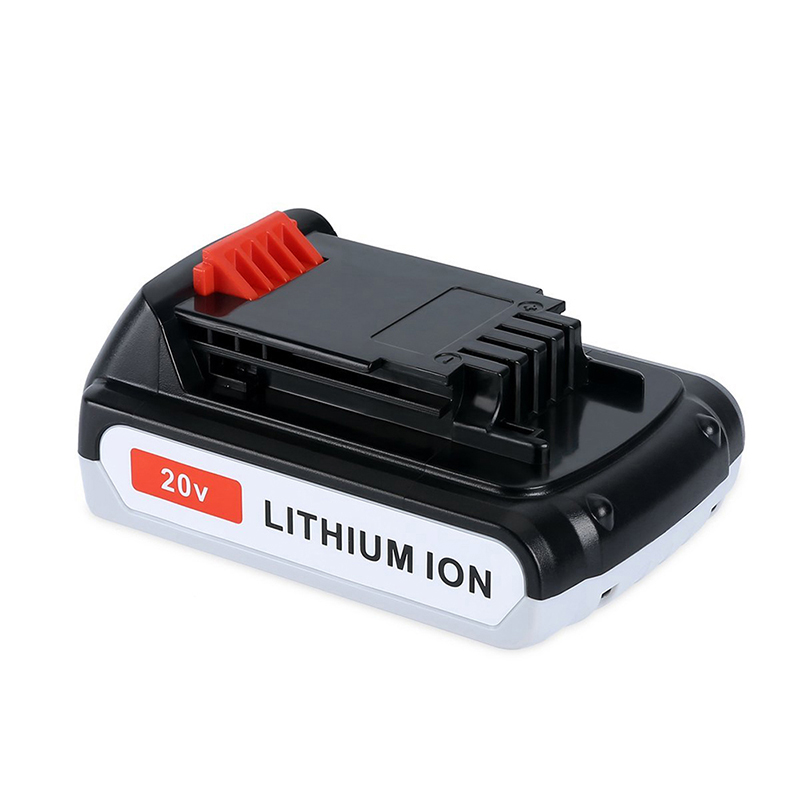 블랙 u0026 데커 LB20, LBX20, LBX4020, LB2X4020 용 리튬 이온 1500mAh 20V 교체 무선 공구 배터리