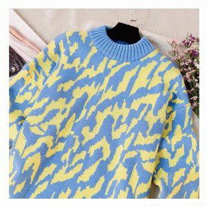 플러스 사이즈 롱 바디 앙 고라 울 웨이브 자카드 두꺼운 따뜻한 니트 스웨터 드레스