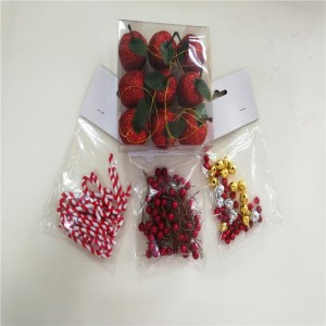 크리스마스 액세서리 레드 걷는 막대기 장식 파티