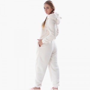 여성 귀 Onesie 잠옷 후드 동물 귀