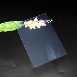 뜨거운 판매 1mm 엄밀한 두꺼운 투명한 플라스틱 PVC 장을위한 레이저 절단