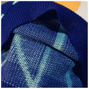 사용자 지정 숙 녀 의류 느슨한 레이스 자카드 니트 스웨터